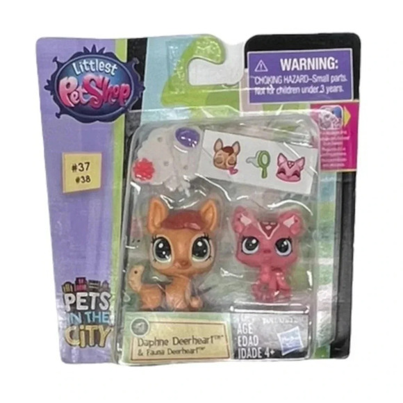 LPS Littlest Pet Shop Pets in the City New 37 38 Daphne Fauna Deerheart Deer New